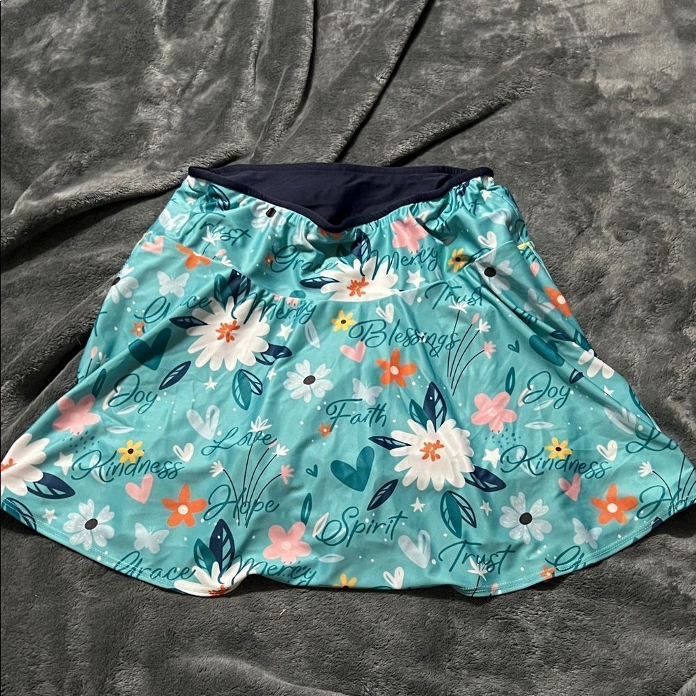 Sparkle skirts Floral Print Women's Skirt